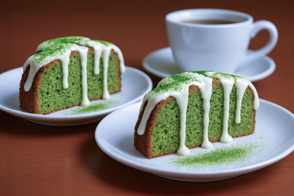 抹茶ケーキ２個2