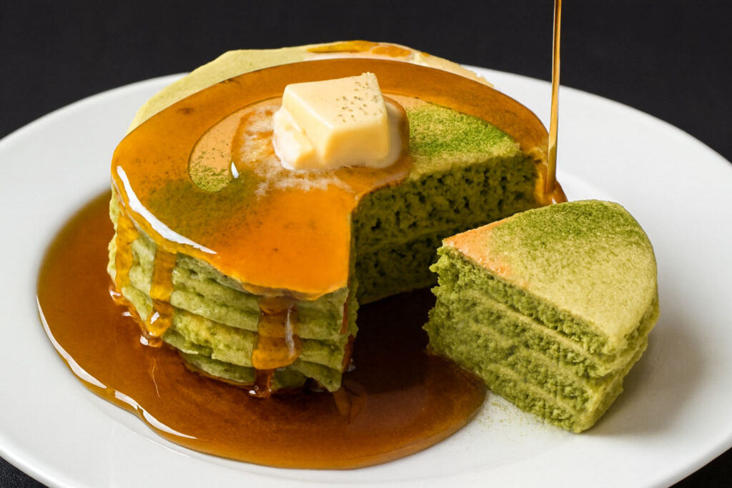 抹茶ホットケーキ